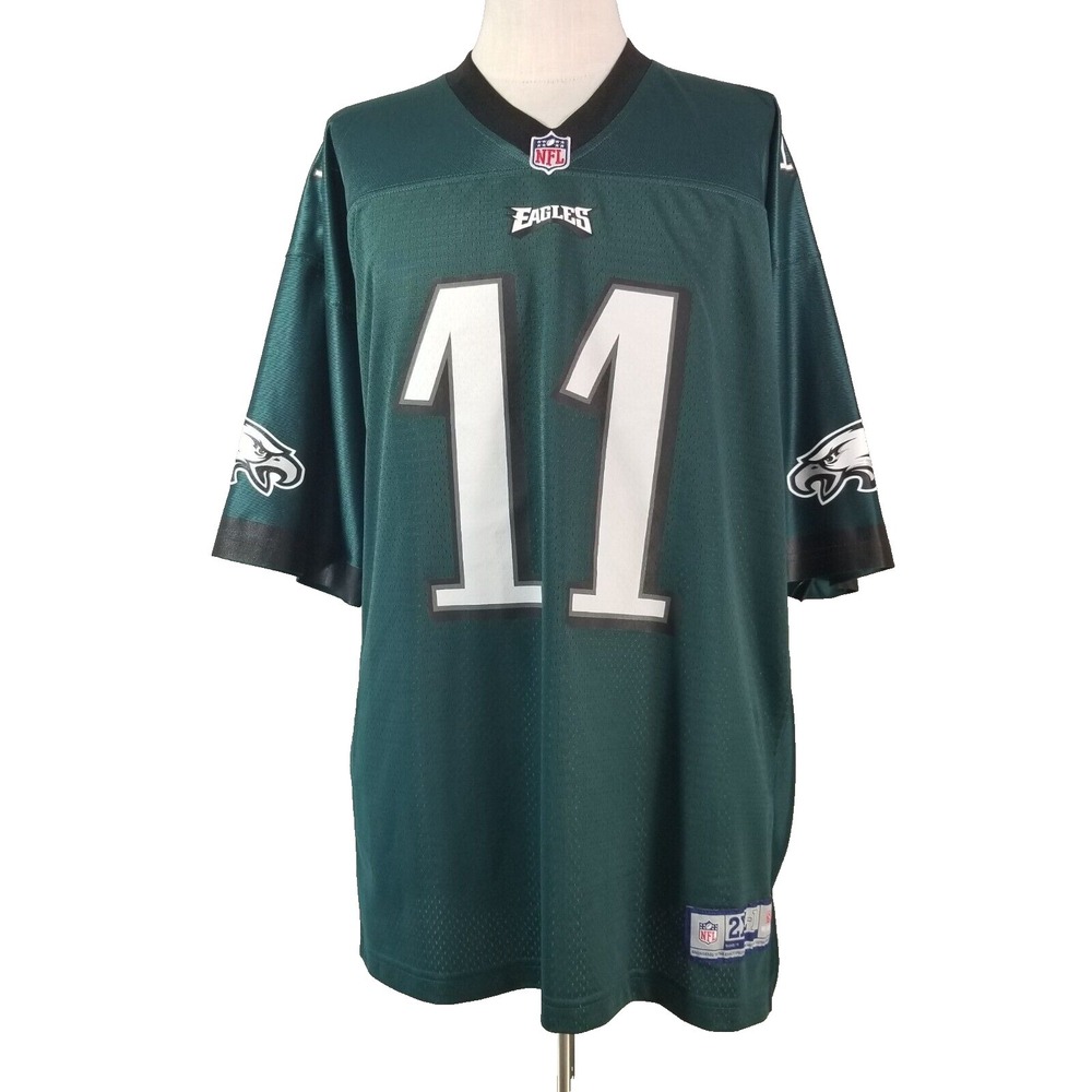 NFL Pro Line Philadelphia Eagles jersey men's 2XL green 11‎ Carson Wentz